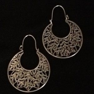 Sterling Silver Filigree Earrings